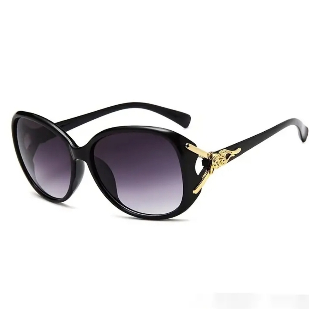 Women Oversized Polarized Sunglasses Anti-UV Large Shades Classic Fox Sunglasses